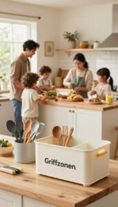 familienküche griffzonen