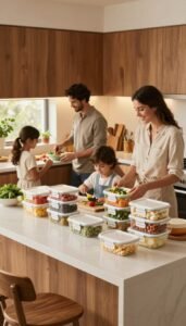 familienküche zeitsparen