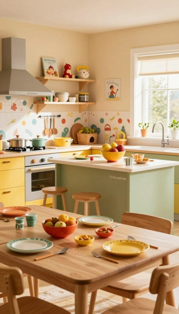 kinderfreundliche küche