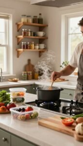 kochen weniger aufwand