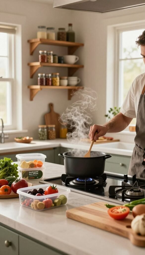 kochen weniger aufwand