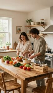 küche gemeinsam nutzen