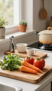 küchenhelfer alltag