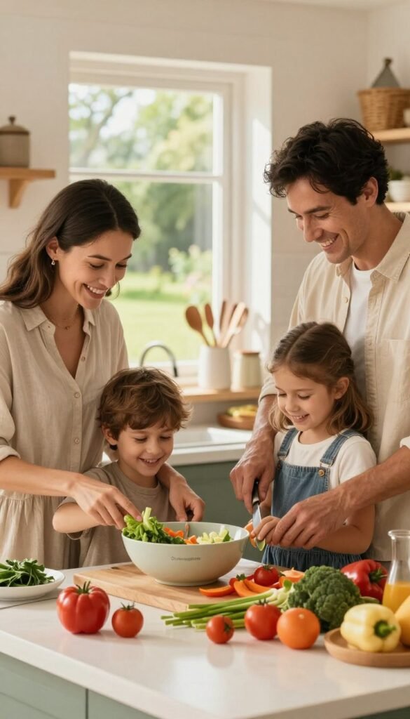 stressfreies kochen familie