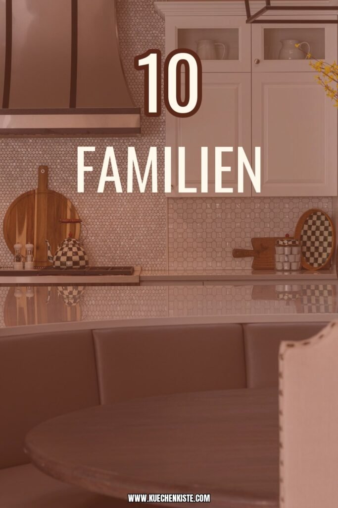 10 Familien-Küchen-Systeme die echt Zeit sparen