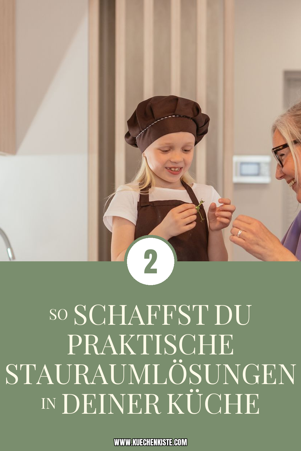 Pinterest Pin So schaffst du praktische Stauraumlösungen in deiner Küche