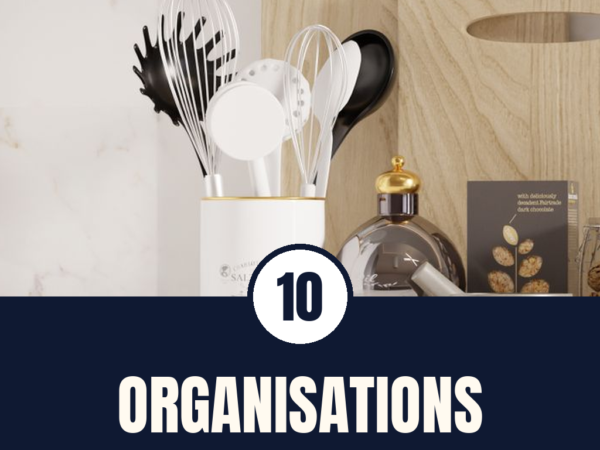 10 Organisations-Ideen für gut funktionierende Familienküchen