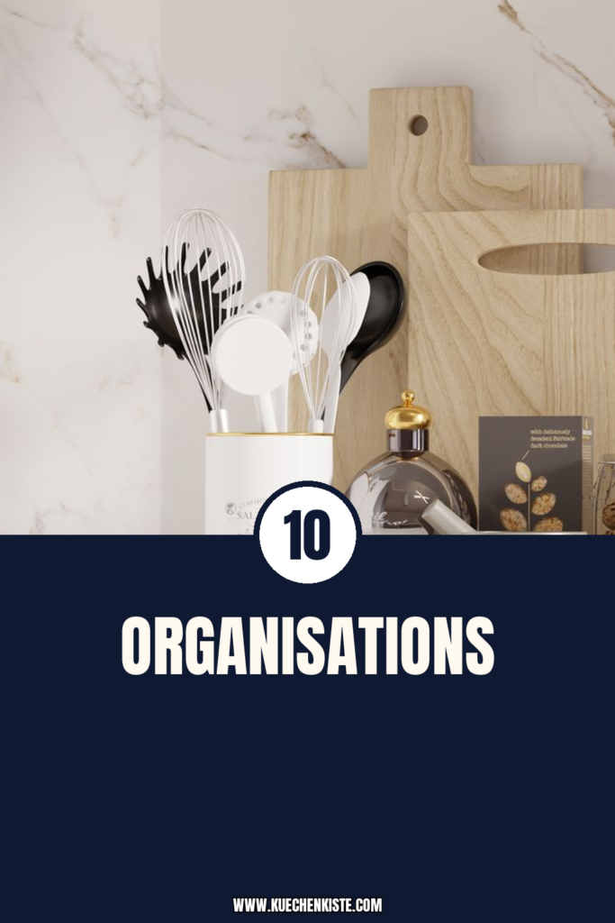 10 Organisations-Ideen für gut funktionierende Familienküchen