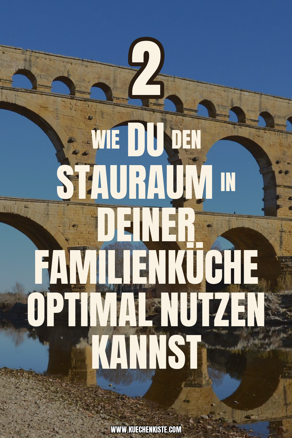 Pinterest Pin Wie du den Stauraum in deiner Familienküche optimal nutzen kannst