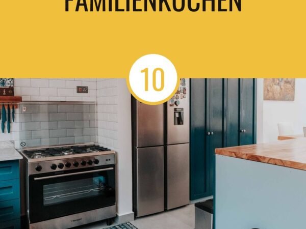 10 systematische Ansätze für organisierte Familienküchen