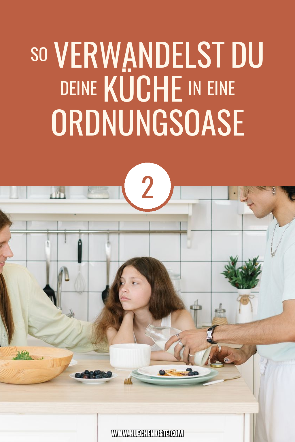 Pinterest Pin So verwandelst du deine Küche in eine Ordnungsoase