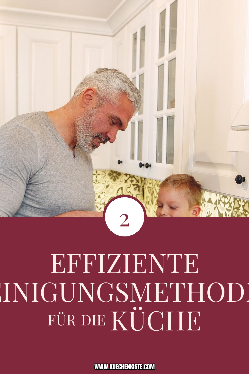 Pinterest Pin Effiziente Reinigungsmethoden für die Küche