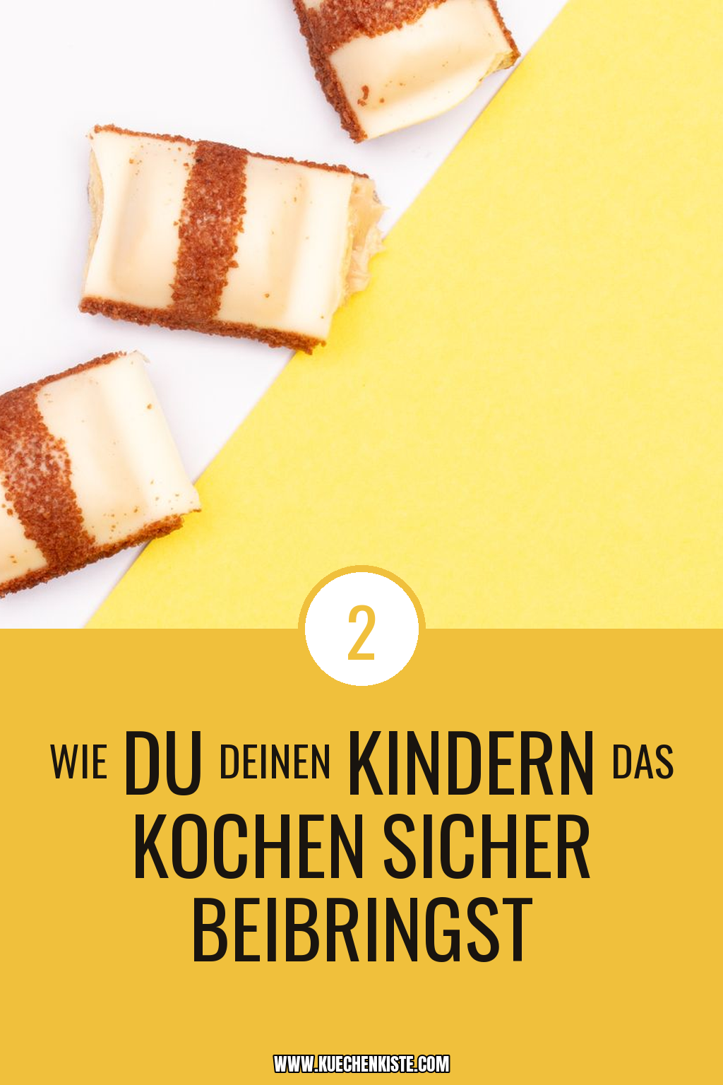 Pinterest Pin Wie du deinen Kindern das Kochen sicher beibringst