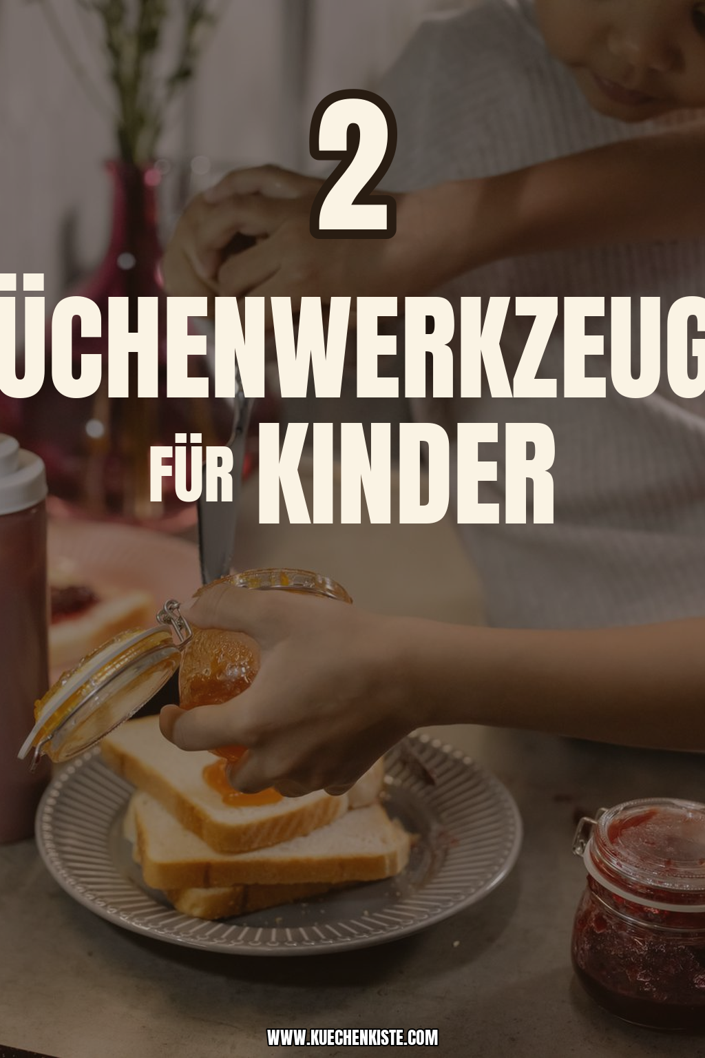 Pinterest Pin Küchenwerkzeuge für Kinder