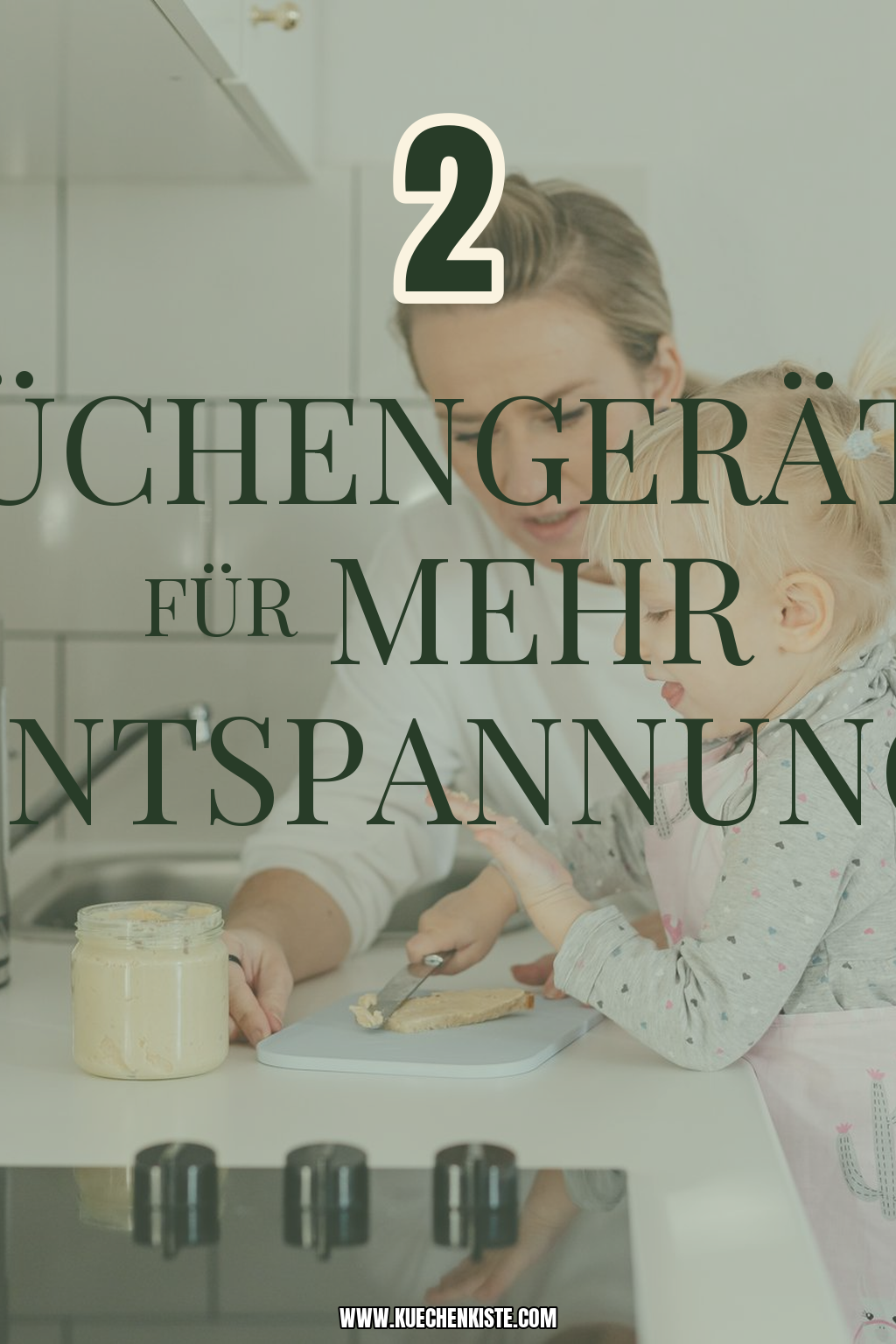 Pinterest Pin Küchengeräte für mehr Entspannung
