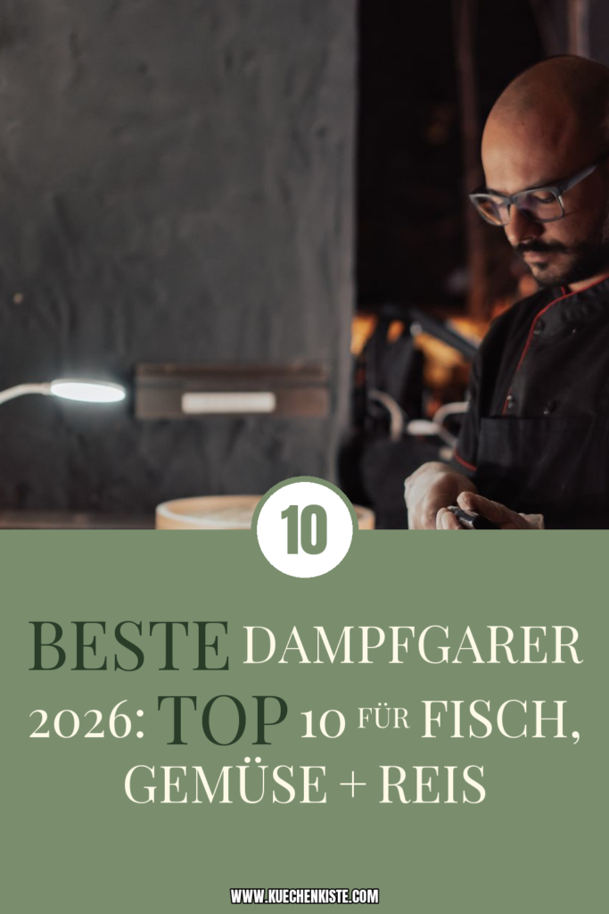 Beste Dampfgarer 2026: Top 10 für Fisch, Gemüse + Reis