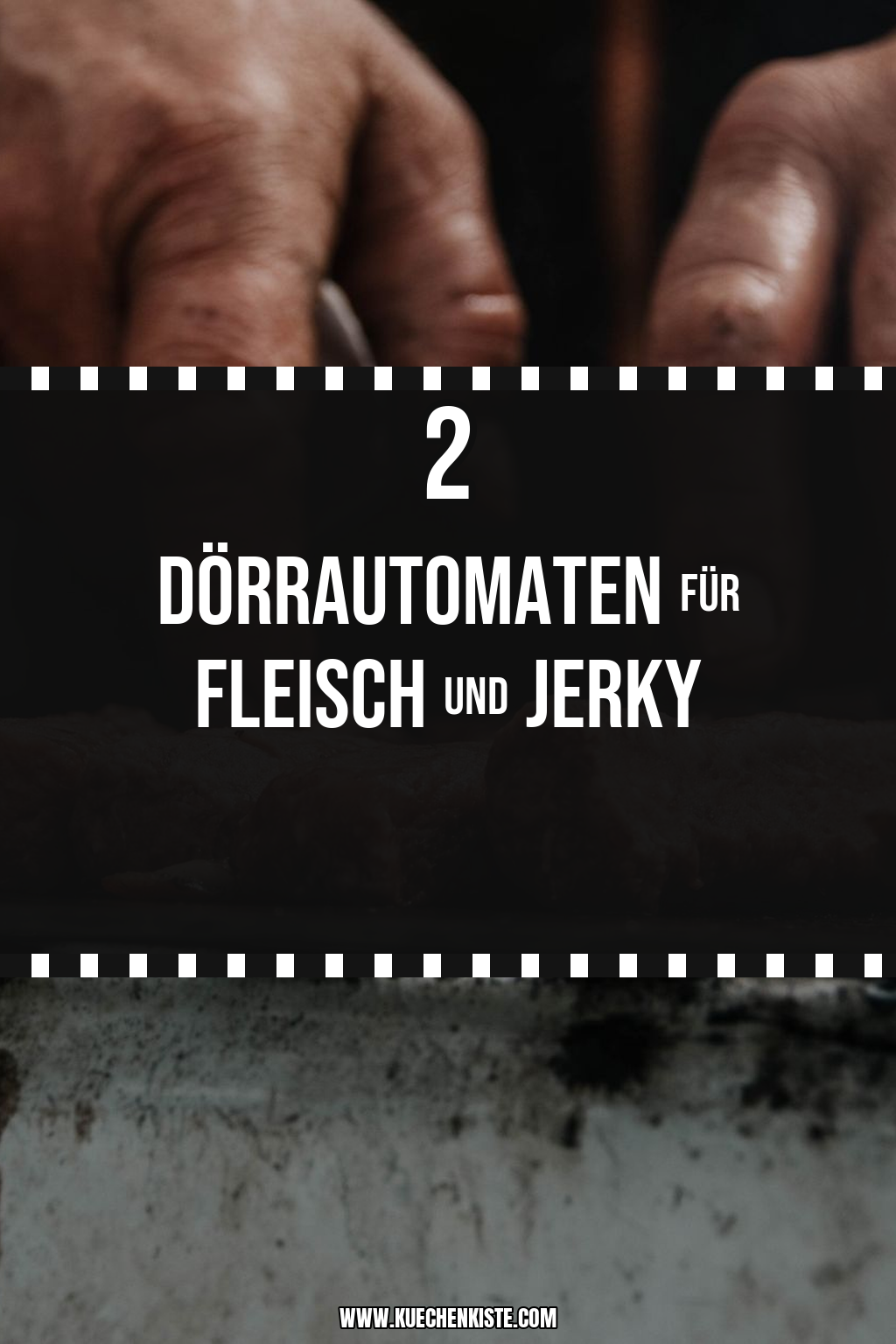 Pinterest Pin Dörrautomaten für Fleisch und Jerky