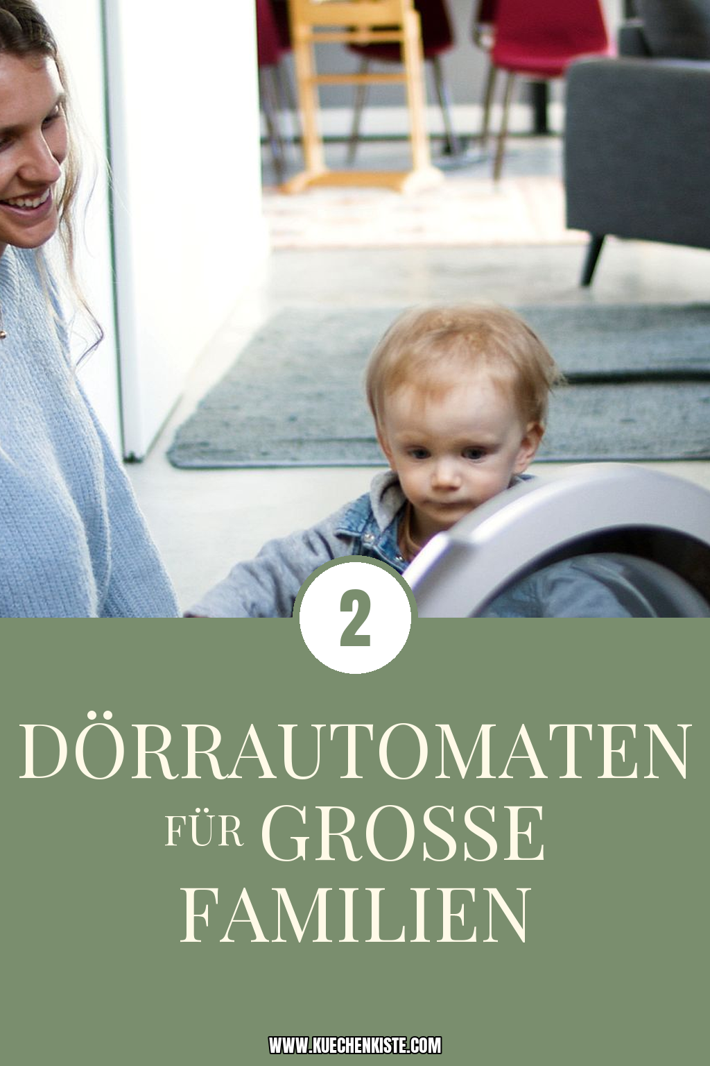Pinterest Pin Dörrautomaten für große Familien