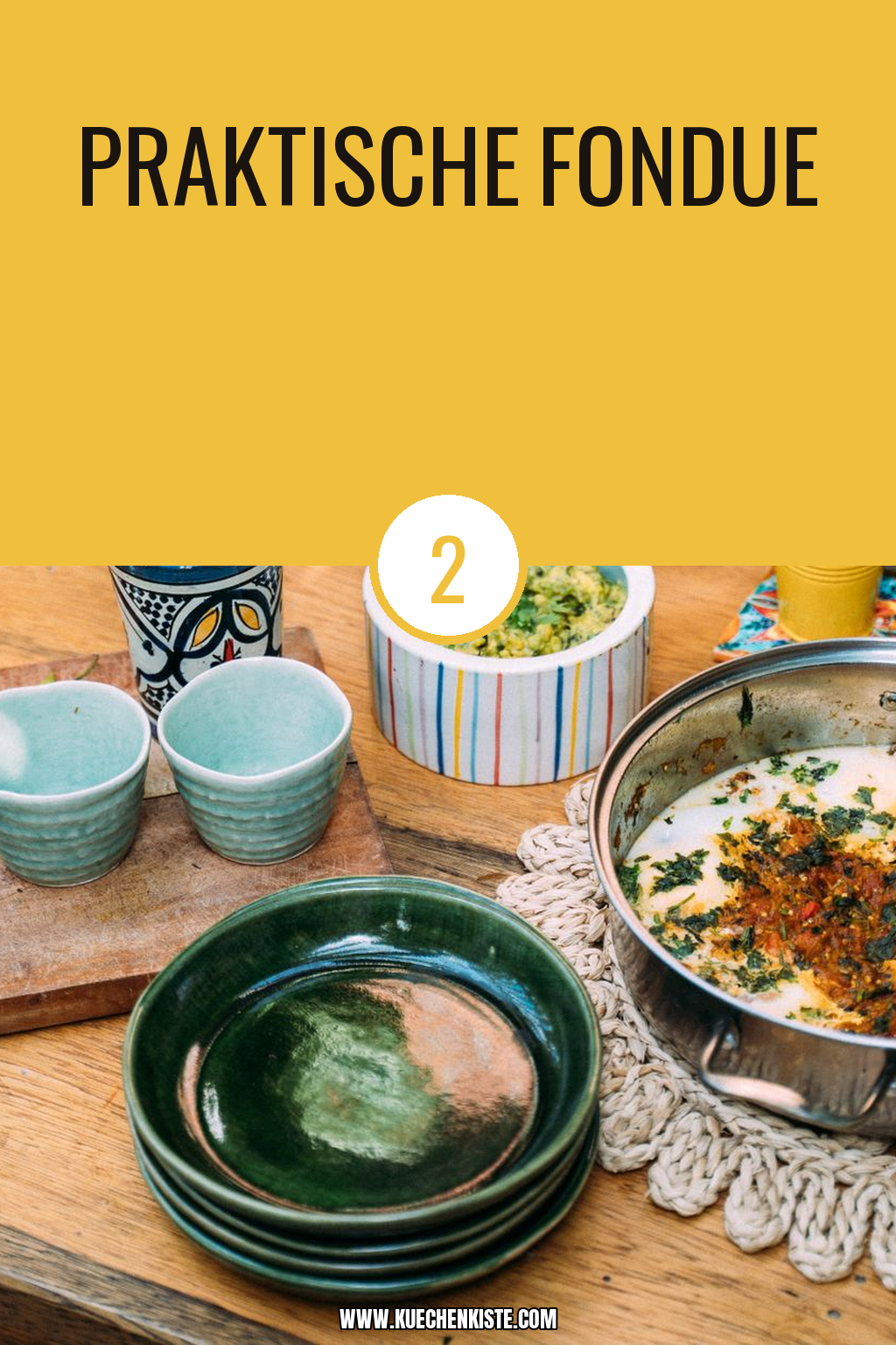 Pinterest Pin Praktische Fondue-Sets für den Alltag
