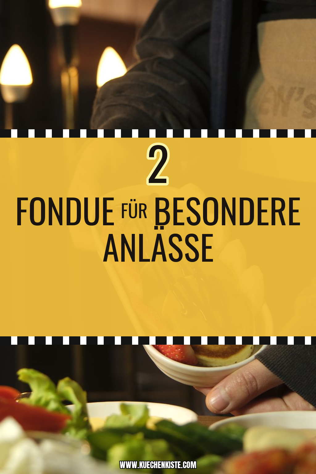 Pinterest Pin Fondue für besondere Anlässe