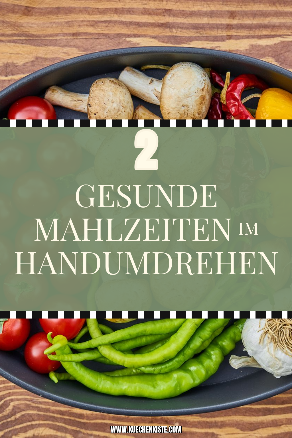 Pinterest Pin Gesunde Mahlzeiten im Handumdrehen