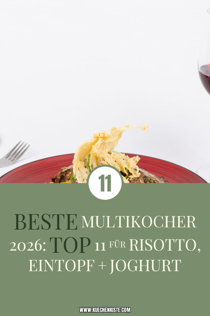 Beste Multikocher 2026: Top 11 für Risotto, Eintopf + Joghurt