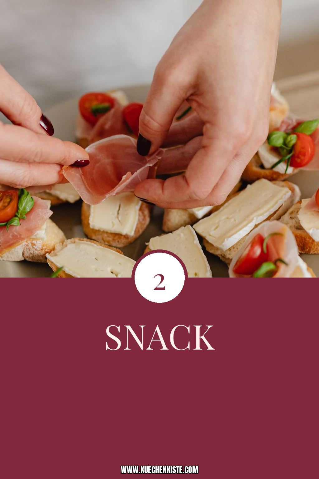 Pinterest Pin Snack-Ideen für den Abend mit dem Sandwichmaker