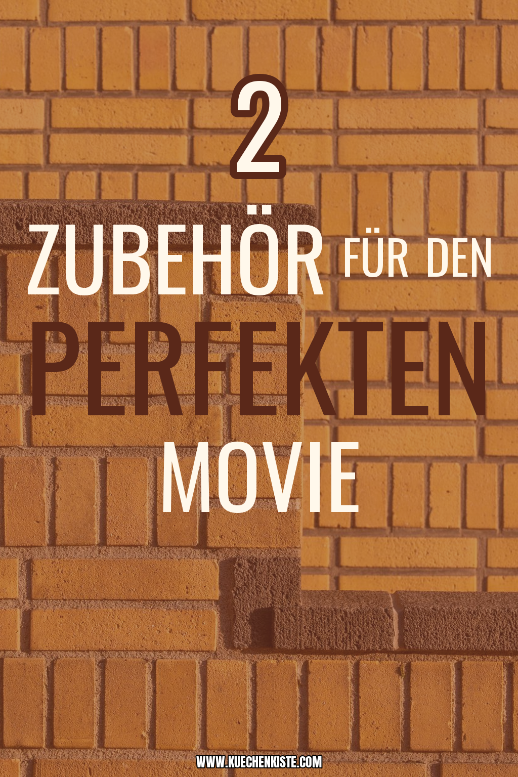 Pinterest Pin Zubehör für den perfekten Movie-Abend