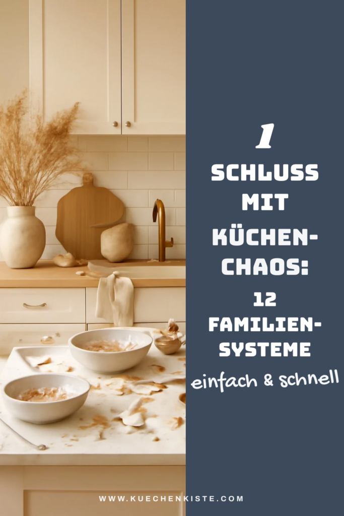 1 Schluss mit Küchen-Chaos: 12 Familien-Systeme