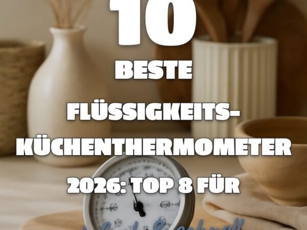 10 Beste Flüssigkeits-Küchenthermometer 2026: Top 8 für Karamell + Co