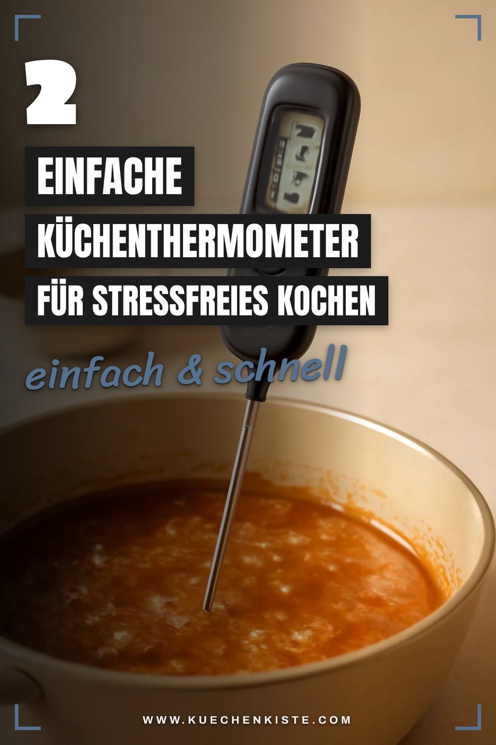 Praktische Thermometer für die einfache Handhabung