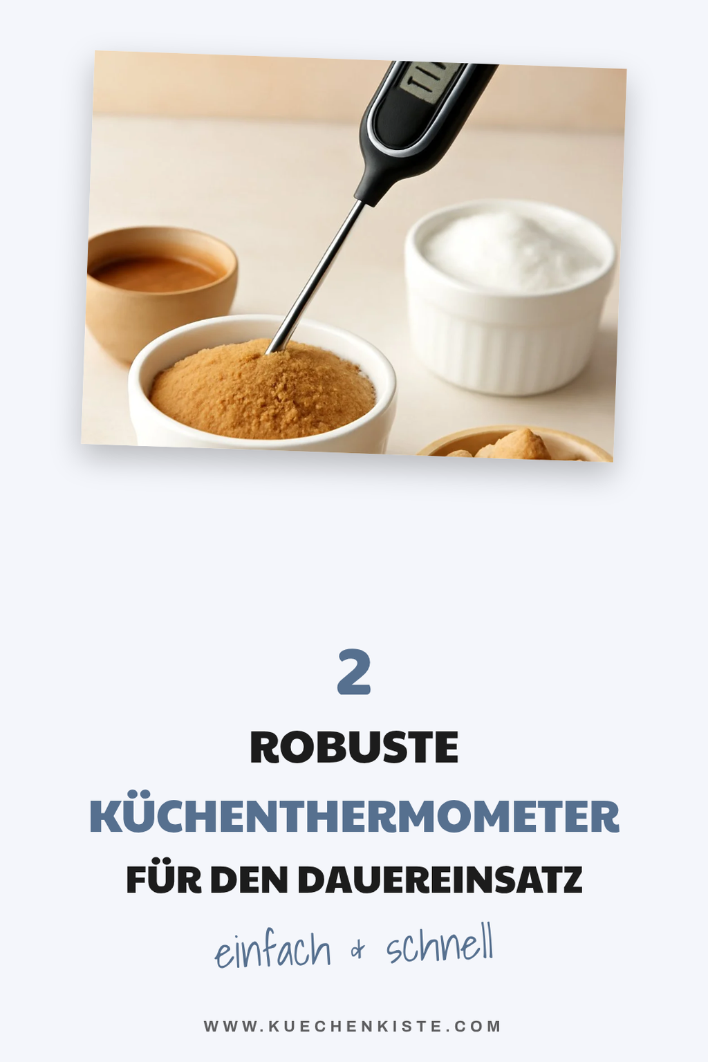 Robuste und langlebige Küchenthermometer