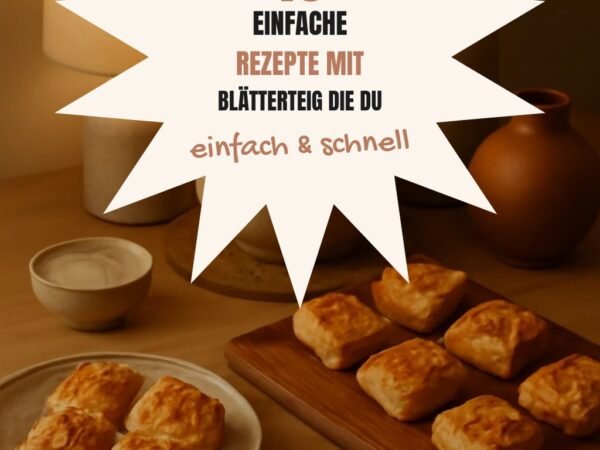 10 einfache Rezepte mit Blätterteig die du lieben wirst