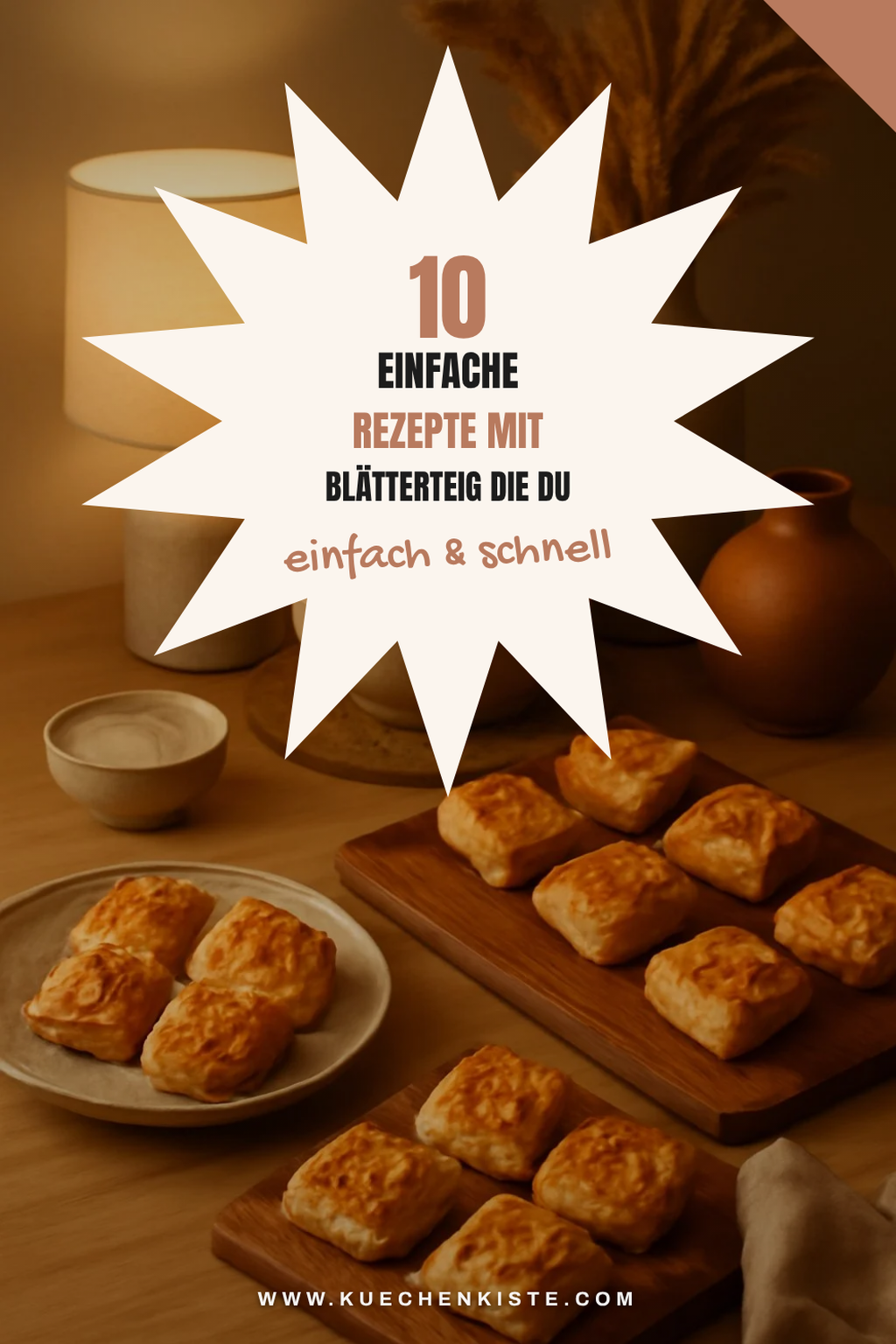 10 einfache Rezepte mit Blätterteig die du lieben wirst