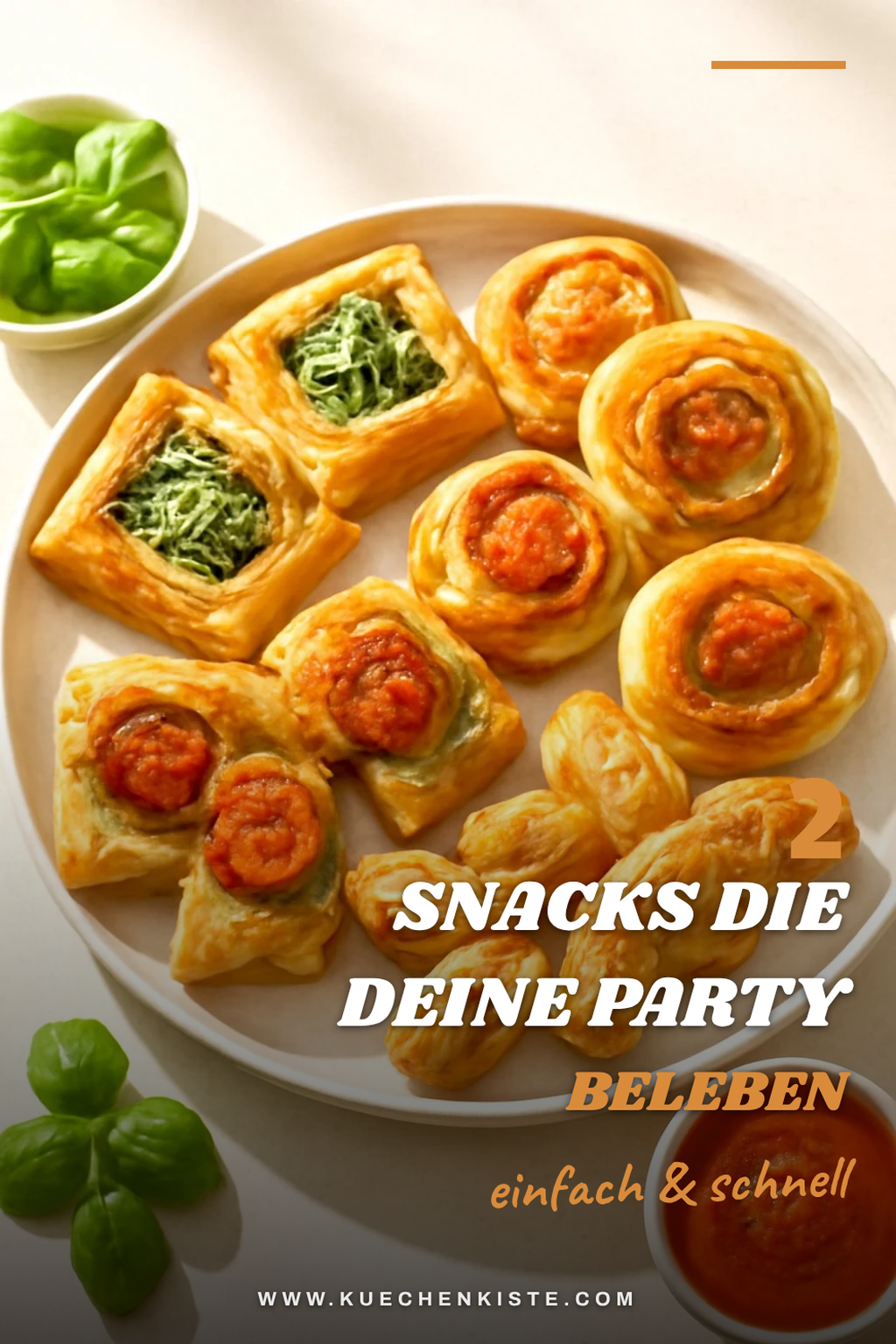 Entdecke die 5 besten Blätterteig-Snacks für jede Party
