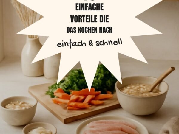 10 einfache Vorteile die das Kochen nach Plan erleichtern