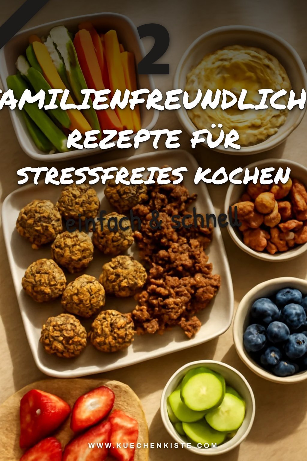 Familienfreundliche Rezepte auswählen