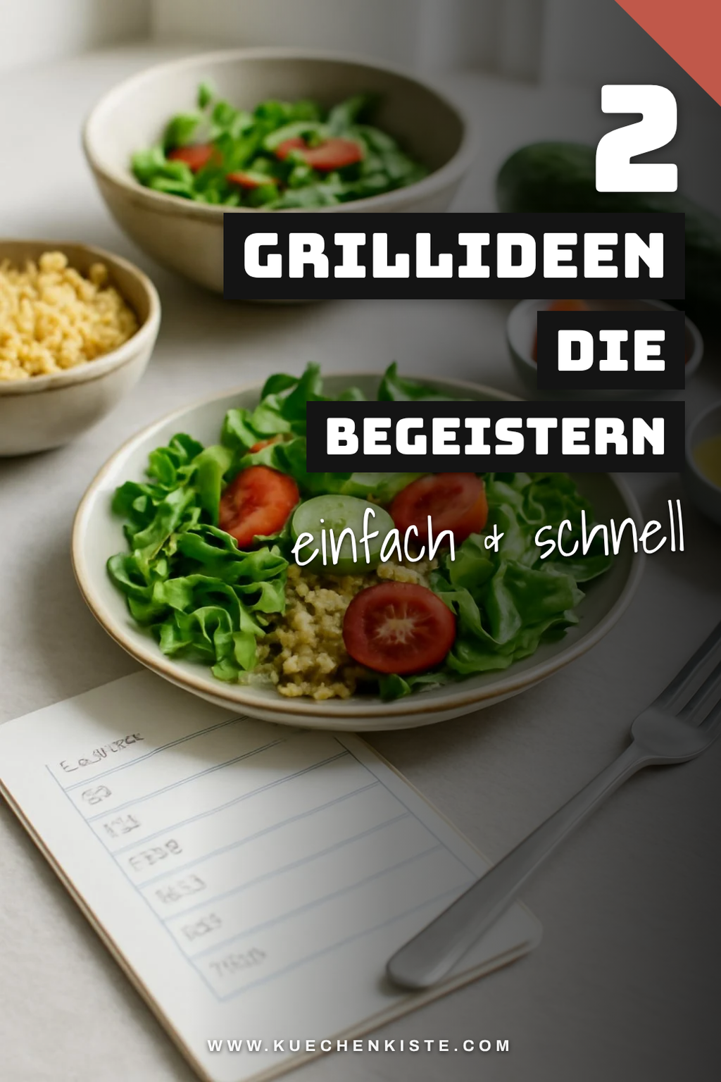Einfaches Grillen für den Sommer