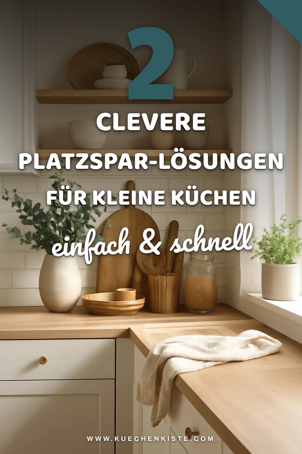 Platzsparende Lösungen für kleine Küchen