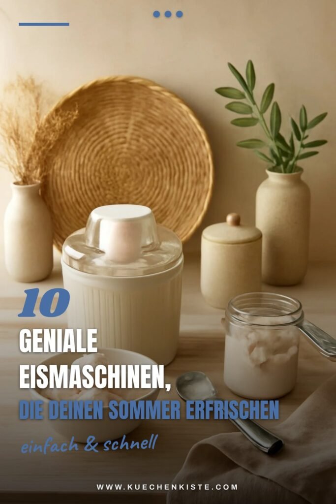 10 geniale Eismaschinen, die deinen Sommer erfrischen