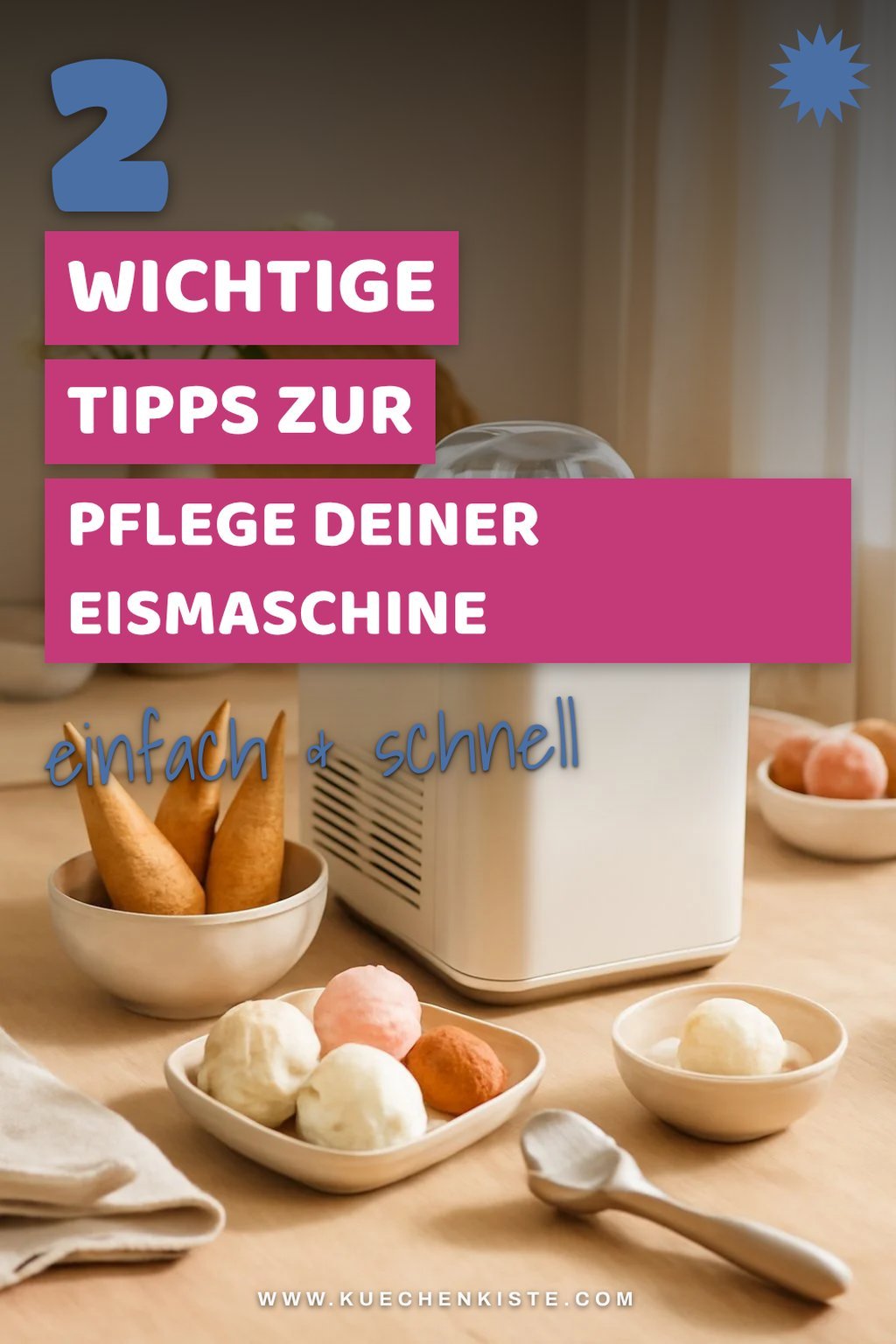 Tipps zur Pflege deiner Eismaschine