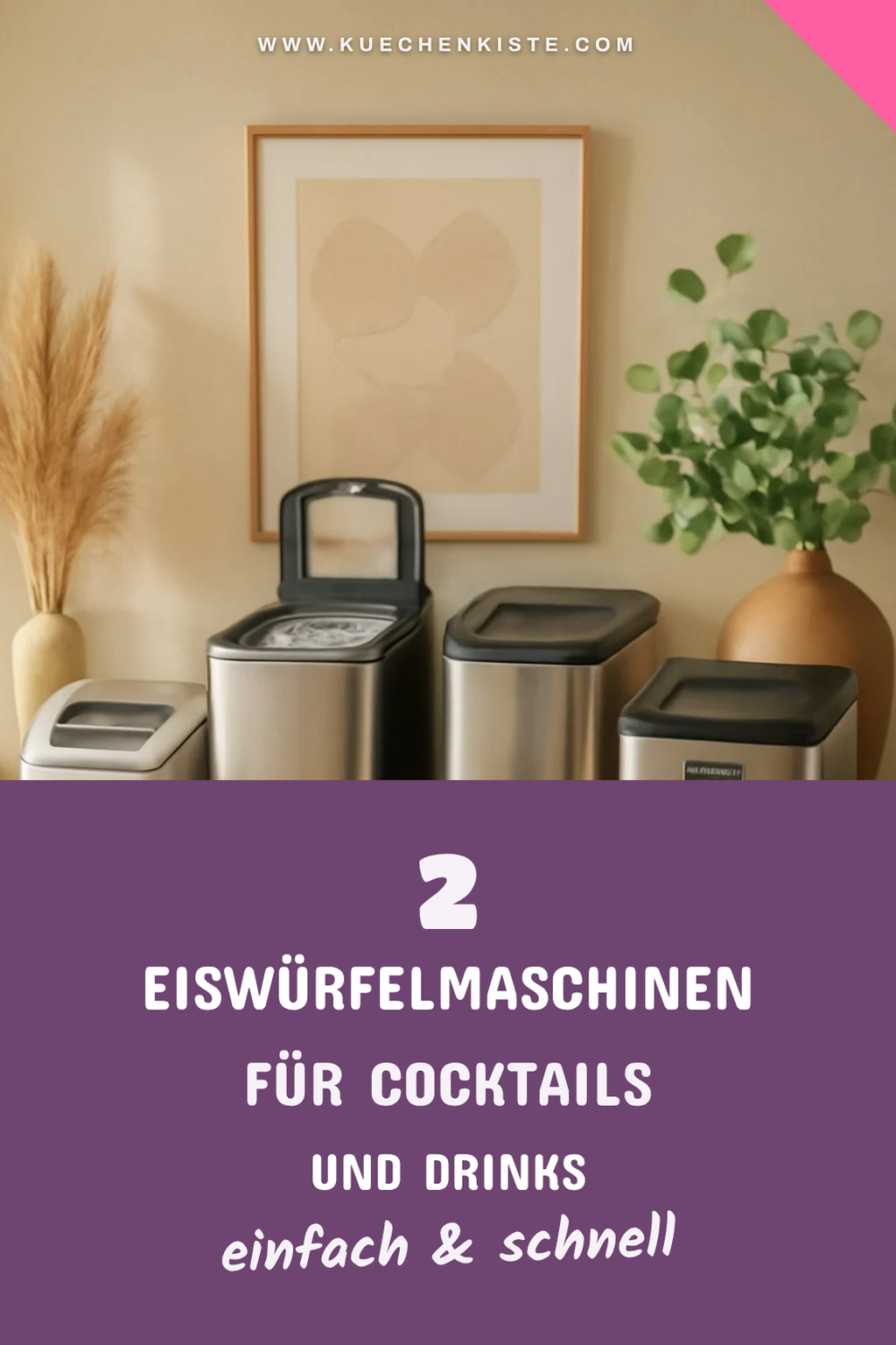 Eiswürfelmaschinen für Cocktails und Mixgetränke