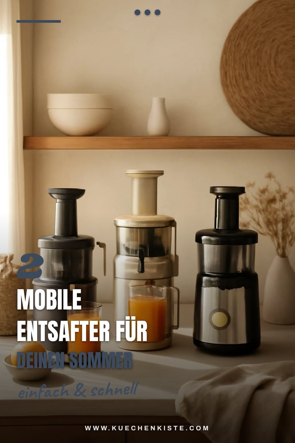 Die besten Entsafter für unterwegs