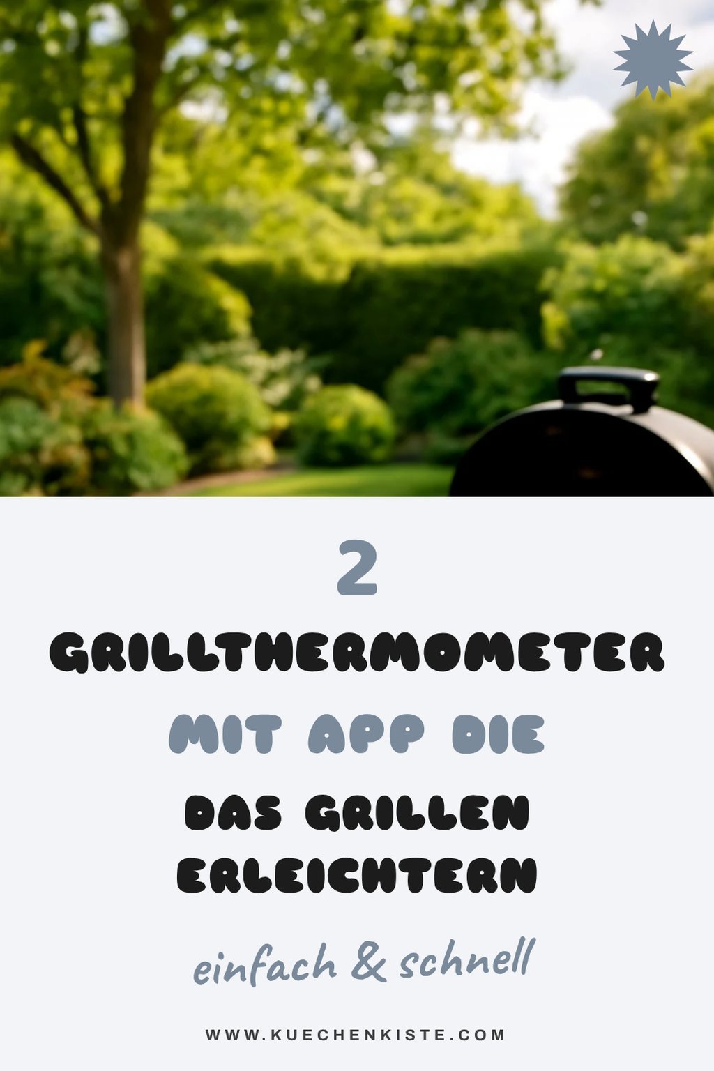 Grillthermometer mit App-Steuerung