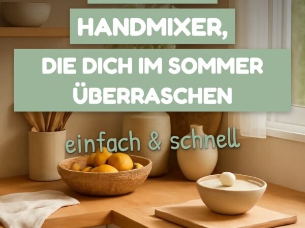10 geniale Handmixer, die dich im Sommer überraschen