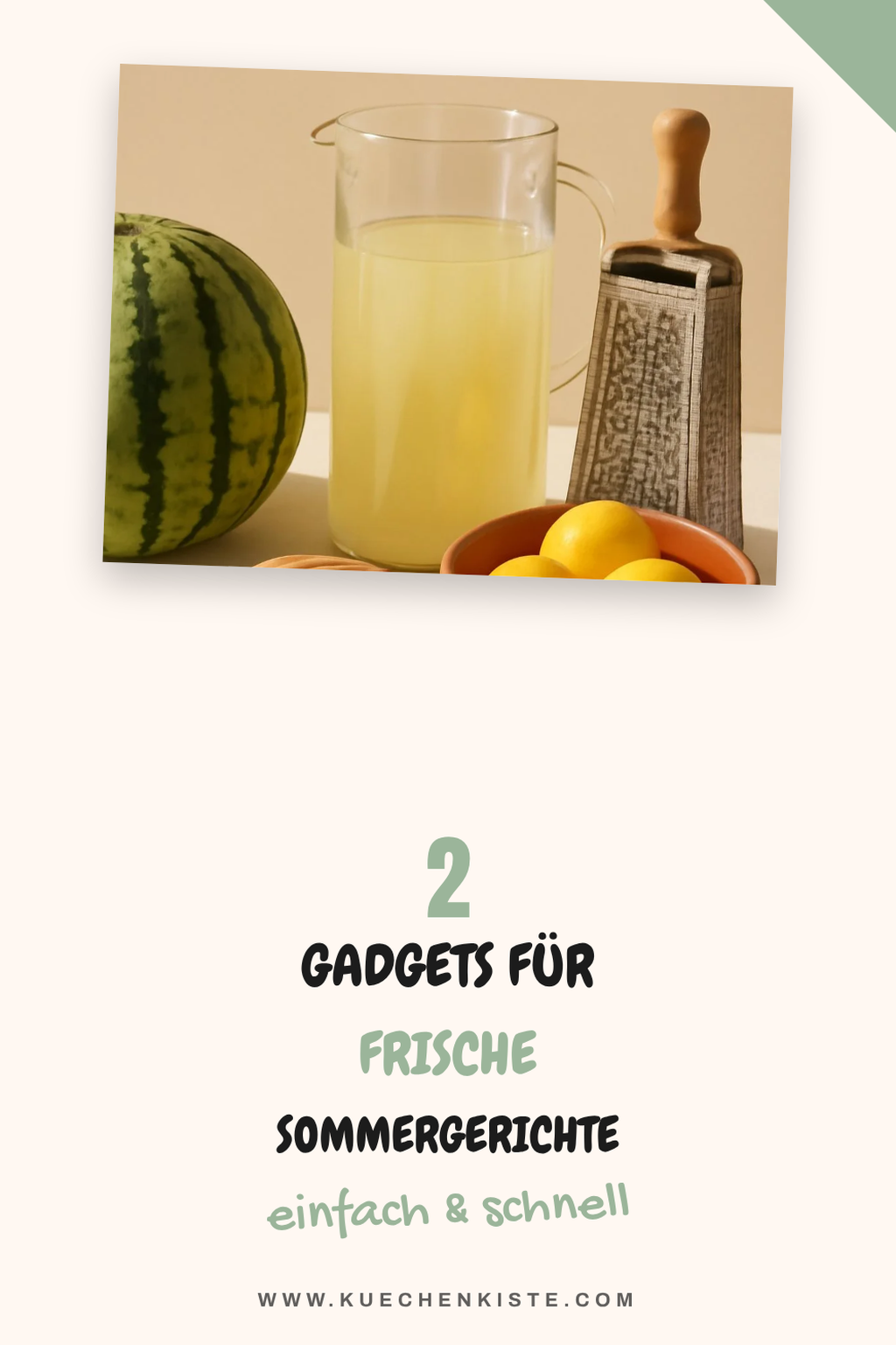 Die besten Gadgets für frische Sommergerichte