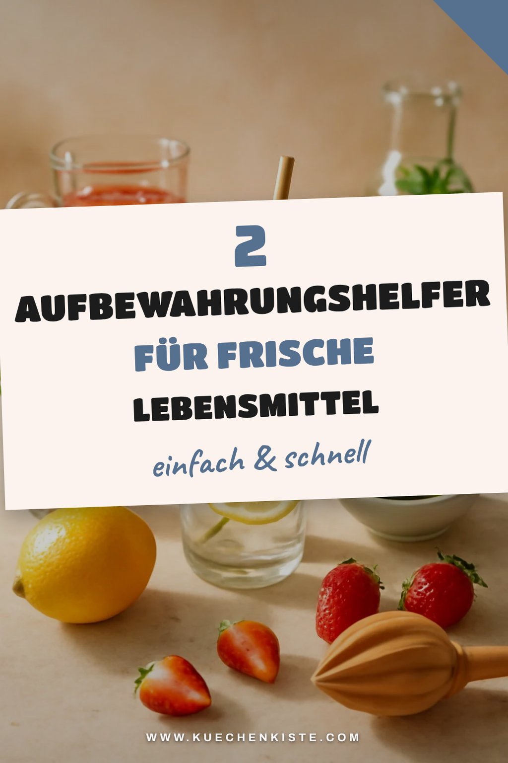 Aufbewahrungslösungen für frische Zutaten