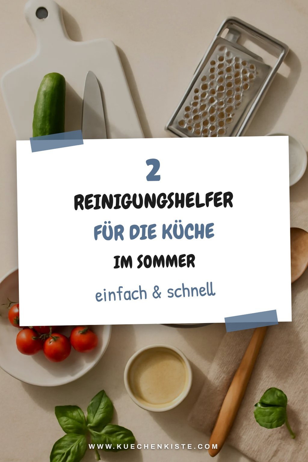 Küchenhelfer für die einfache Reinigung