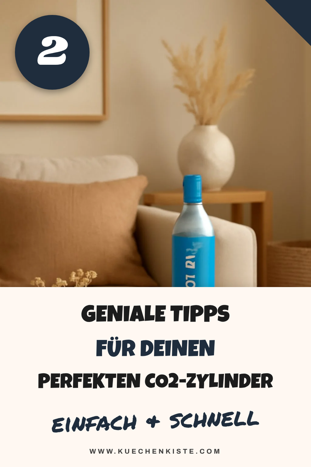 So findest du den perfekten Sodastream CO2-Zylinder