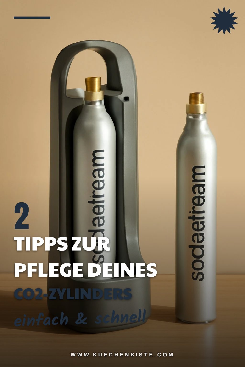 Pflege und Wartung deines CO2-Zylinders